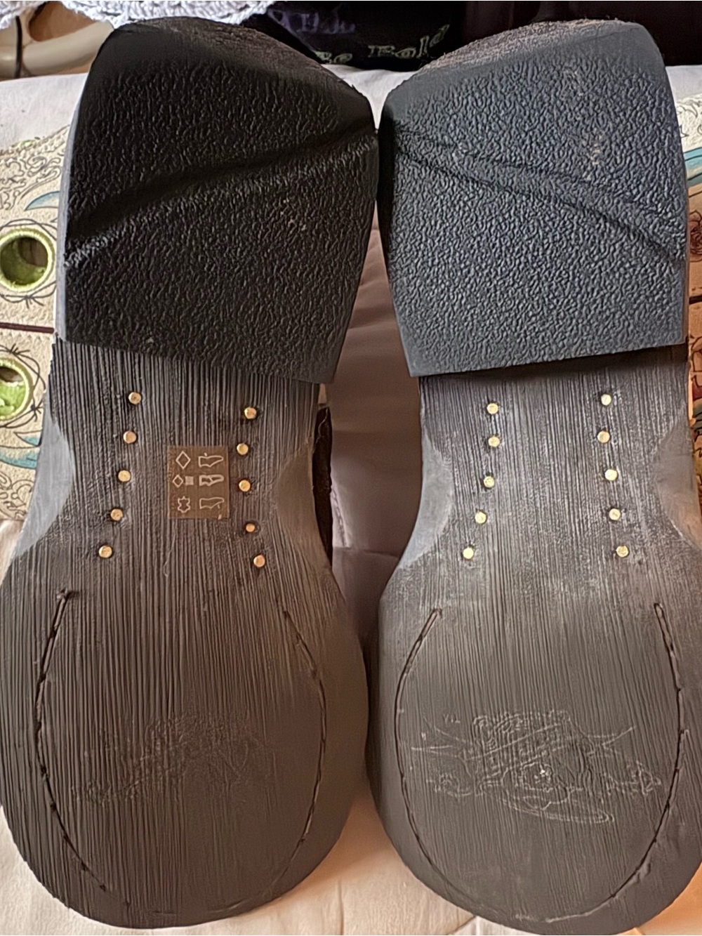 Ariat Brown and Cream Women's Heeled Cowboy Boots - Picture 8 of 12